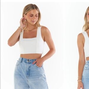Show Me Your Mumu Ansley crop top